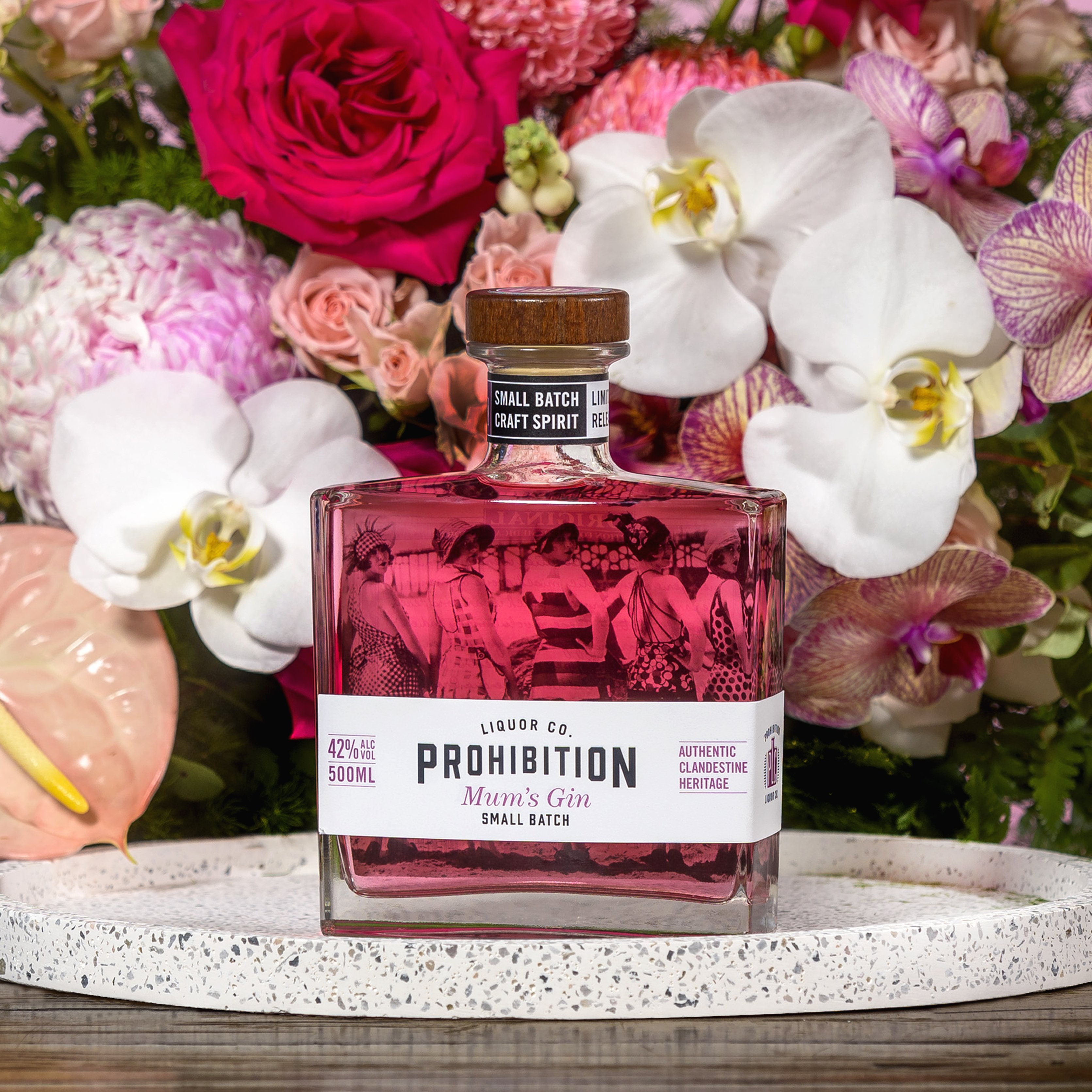 Prohibition Mum's Gin now in stock - get yours in time for Mothers Day!